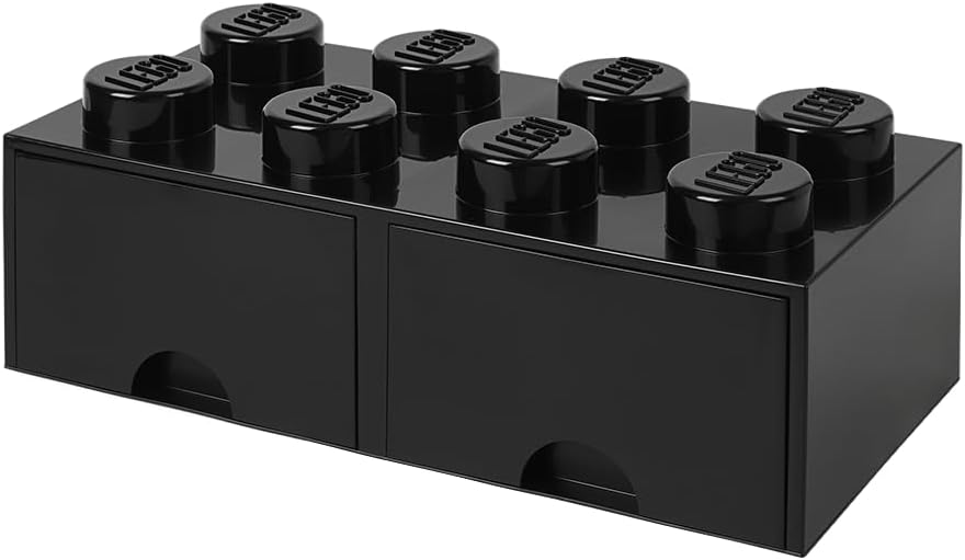 LEGO l4006bl. 00 Storage Brick 8 mit Schubladen Schwarz Multi, Multi