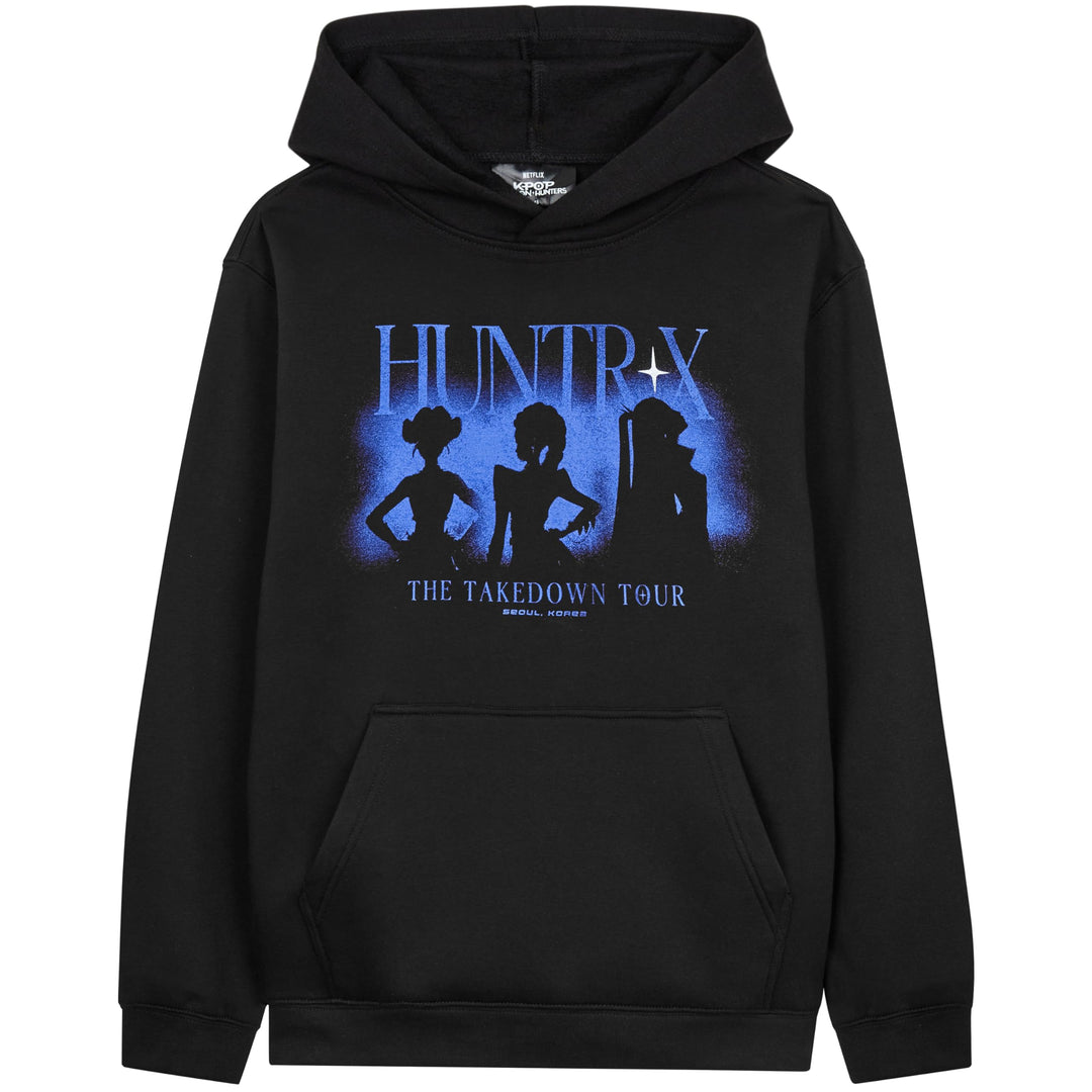 KPop Demon Hunters Offiziell Hoodie Mädchen Teenager, Taschen Fleece Pullover, Anime Huntrix Saja Bo