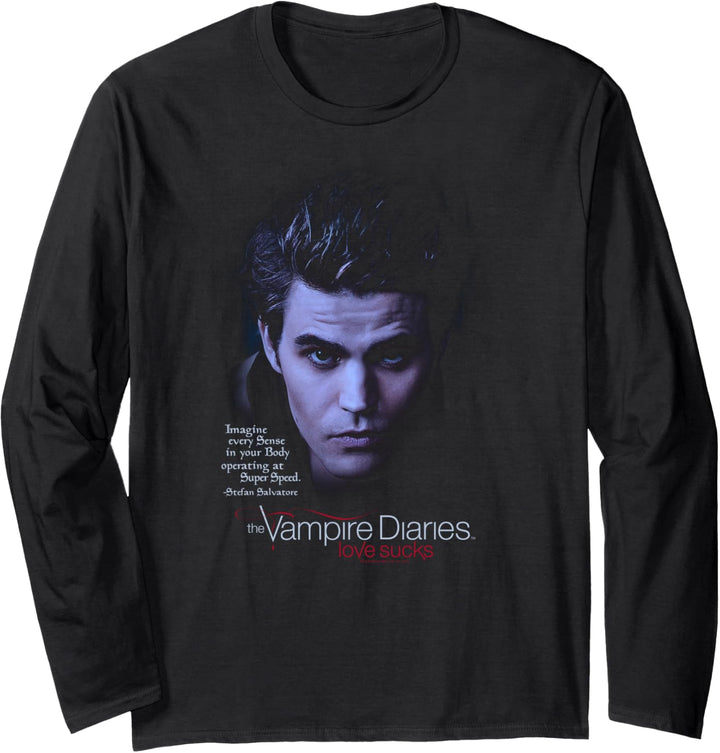 Vampire Diaries Stefan Sense Your Body Langarmshirt