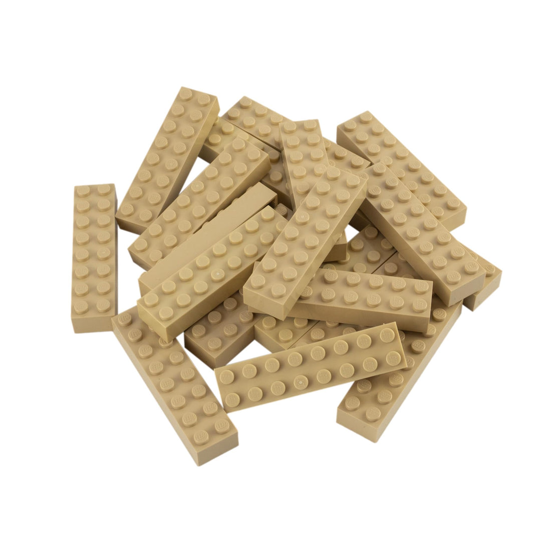 Lego® seltene Steine 2x8 Noppen in Beige - 20 Stück - Modell 3007 - Basic Classic Basis Bausteine fü