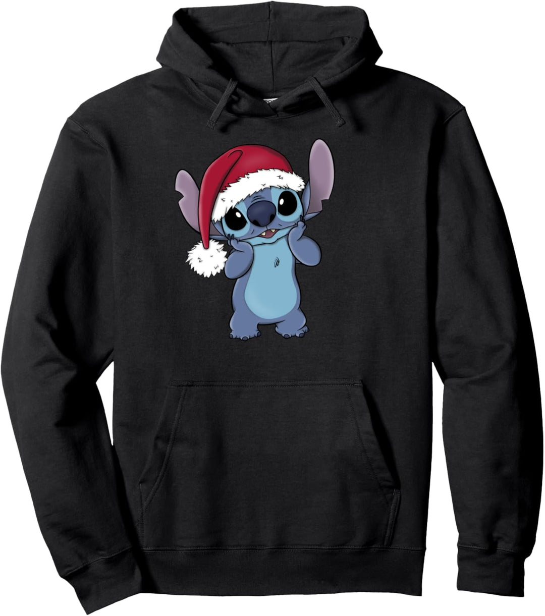 Disney Lilo & Stitch Weihnachten Santa Hat Stitch Pullover Hoodie