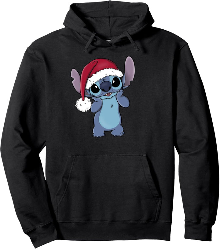 Disney Lilo & Stitch Weihnachten Santa Hat Stitch Pullover Hoodie