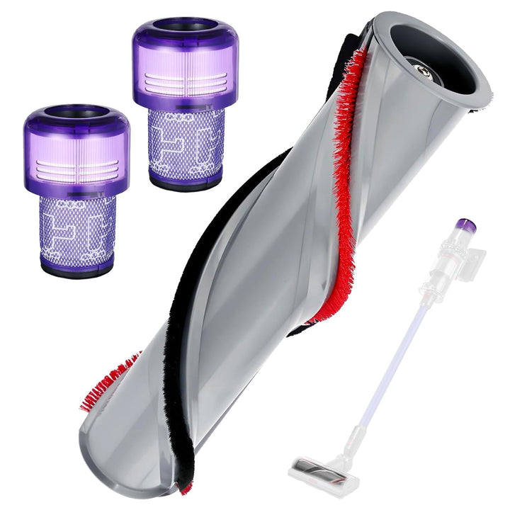 Ersatzbürstwalze Ersatzteile für Dyson V11, Enthält 2 HEPA-Filter, für Dyson Aufsatz Staubsauger V11