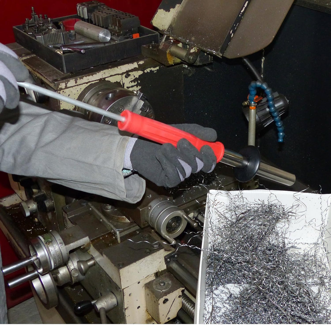 Aschemagnet, Nagelmagnet, Kaminofenmagnet zur sicheren Entfernung von Eisenteilen, auch aus der heis