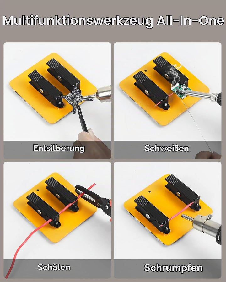 Magnetische Dritte-Hand-Halterung – Magnetisch Leiterplattenhalter Werkzeug Helfen Hände, Verstellba
