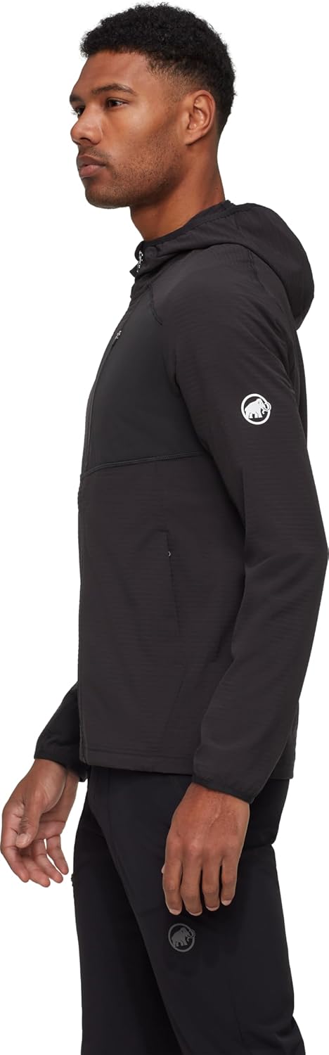 Mammut Herren Jacke mit Kapuze Madris Light Ml Herren jacke (1er Pack) L Schwarz, L Schwarz