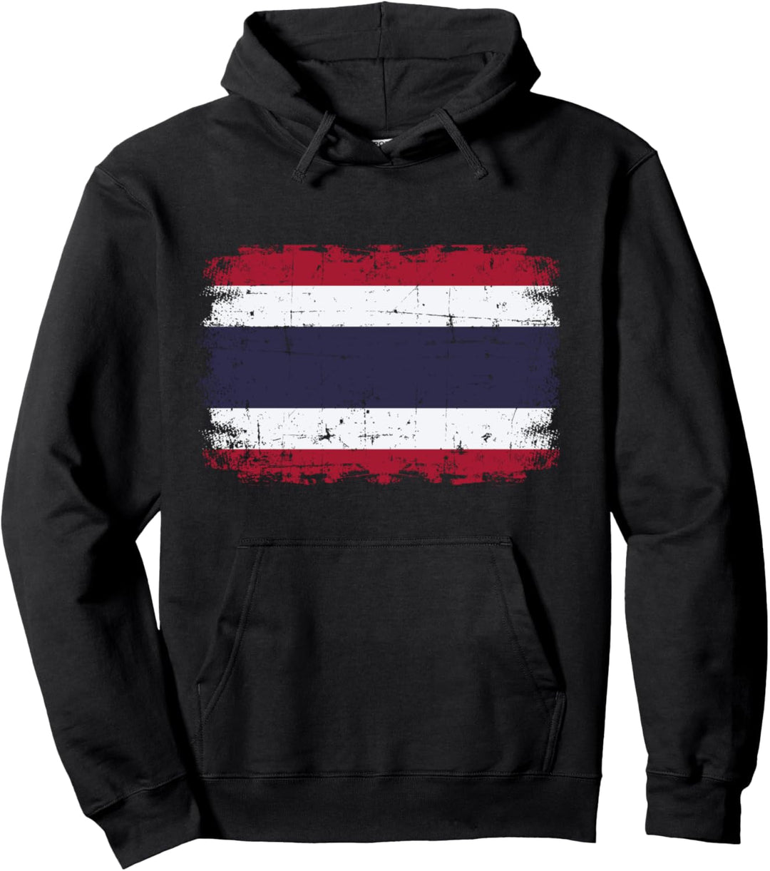 Thailand Flagge Pullover Hoodie