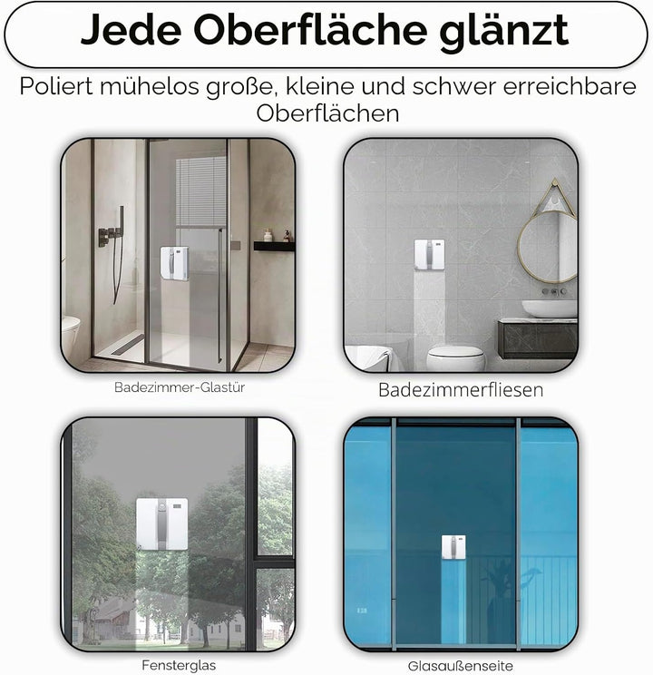 (12 Stück) Ersatz-Moppauflagen Kompatibel mit ECOVACS Winbot Mini Fensterreinigungroboter Teilenumme