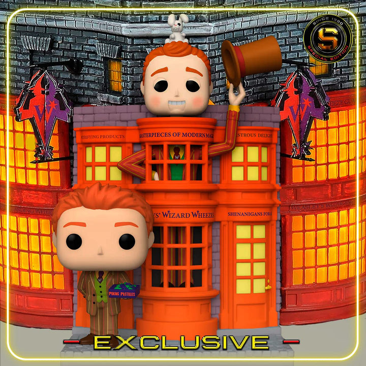Funko! POP Deluxe Excl HP Wizard Wheezes w/Fred