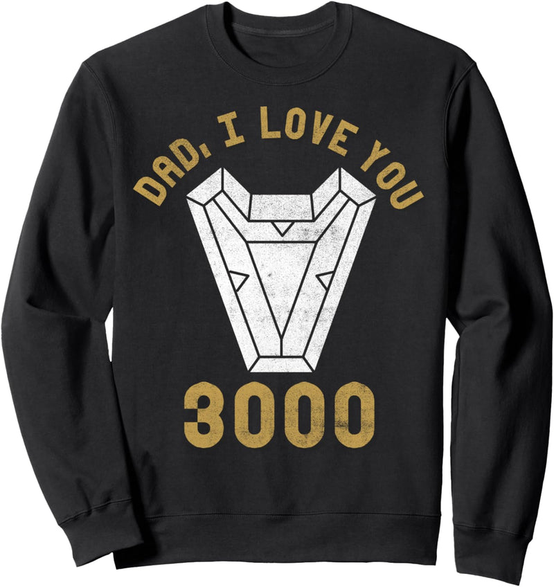 Marvel Iron Man Dad I Love You 3000 Sweatshirt