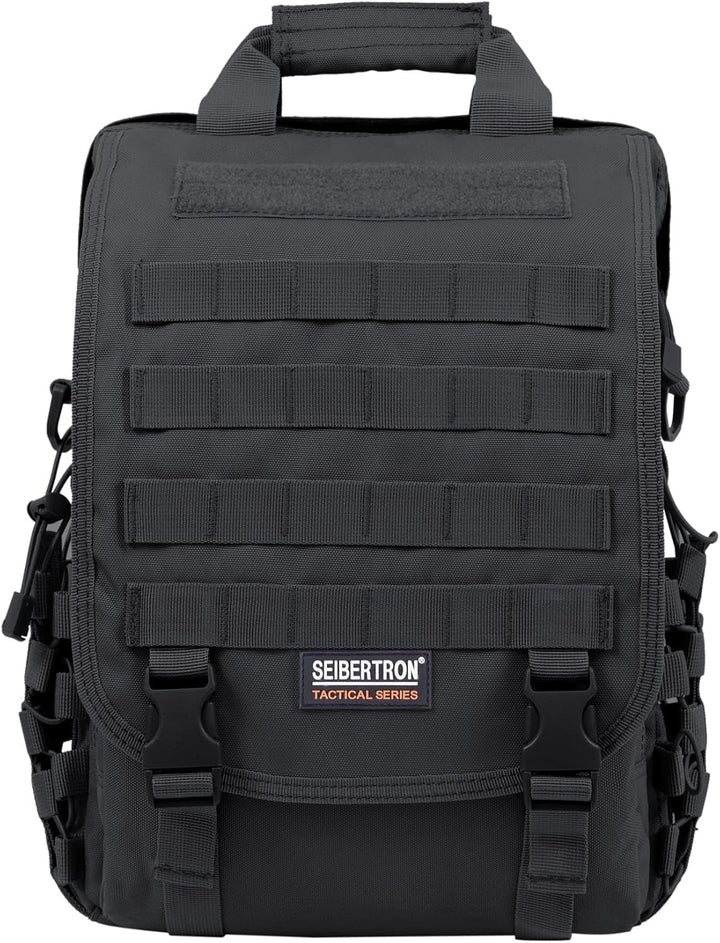 Seibertron Molle Multifunktions Umhängetasche Oder Rucksack Airport Friendly Schultertasche, Aktenta