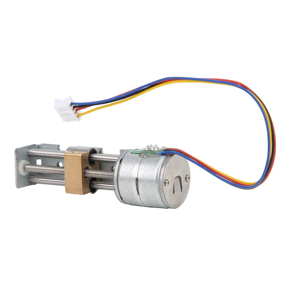 Mini Linear Bühnenantrieb, 2 Phasen 4 Draht Linear Schrittmotor, Schrittmotor mit Planetengetriebe R