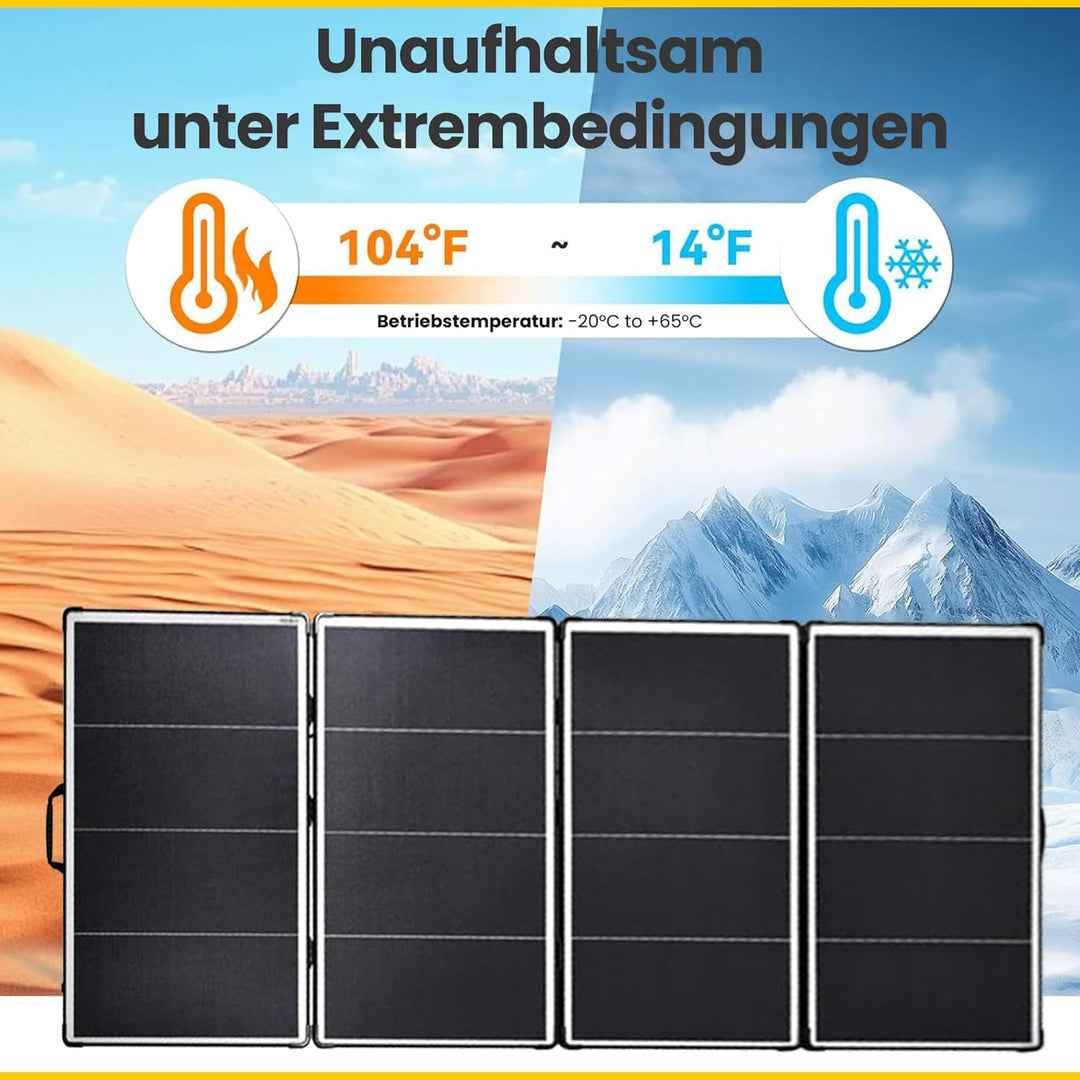 Offgridtec FSP-Max 400W 36V faltbares Solarmodul Solarkoffer 400W Single, 400W Single