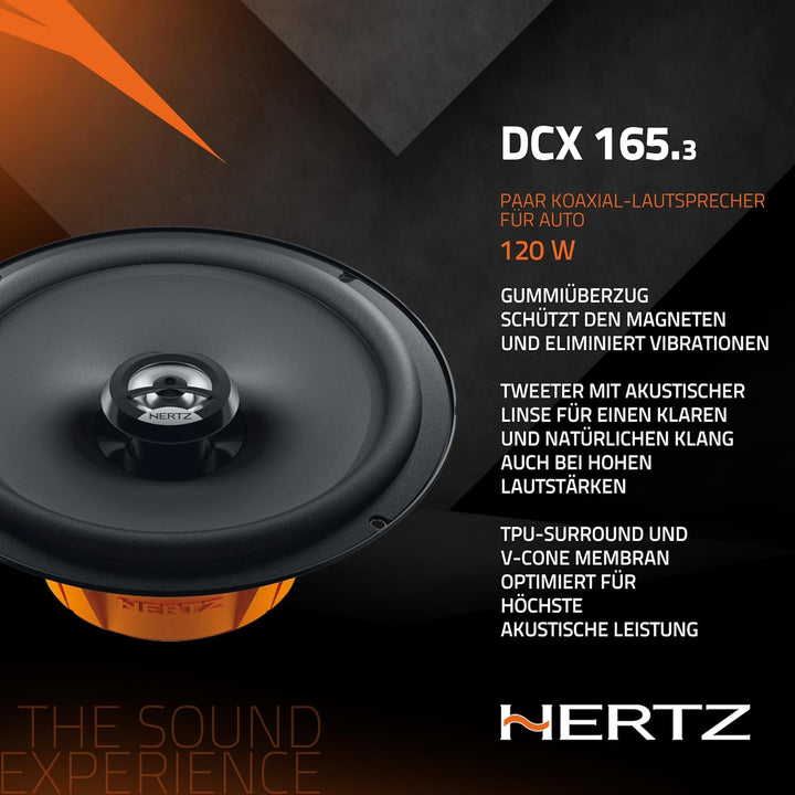 Hertz DCX 165.3 KFZ-Lautsprecher