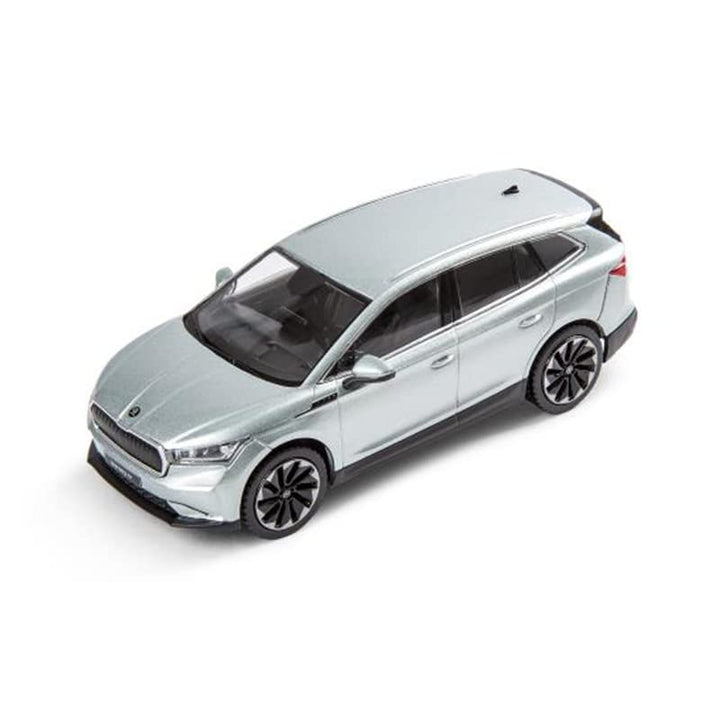 Skoda 5LA099300F7B Modellauto ENYAQ iV Miniatur, Massstab 1:43, Silber