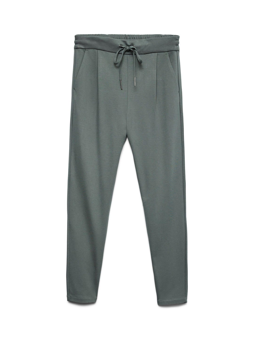 VERO MODA Eva Mid Rise Drawstring Trousers XS / 34L Balsam Green, XS / 34L Balsam Green