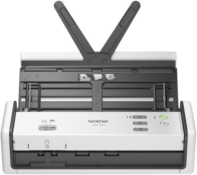 Brother ADS-1300 - Kompakter und tragbarer Dokumentenscanner