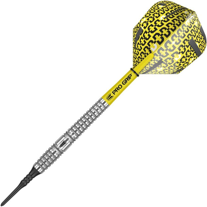 Target Darts Bolide Wolfram Soft Tip Steeldarts-Set Dartpfeile 18G Barrel 12, 18G Barrel 12