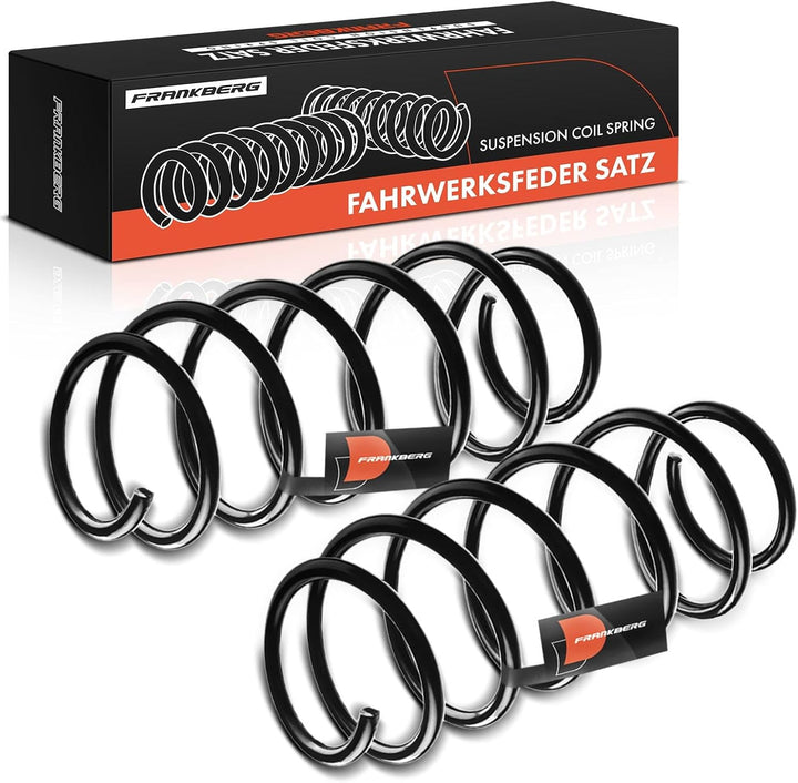 Frankberg 2x Federn Fahrwerksfeder Vorderachse Kompatibel mit 207 WA WC 1.4L Schrägheck 2006-2012 20