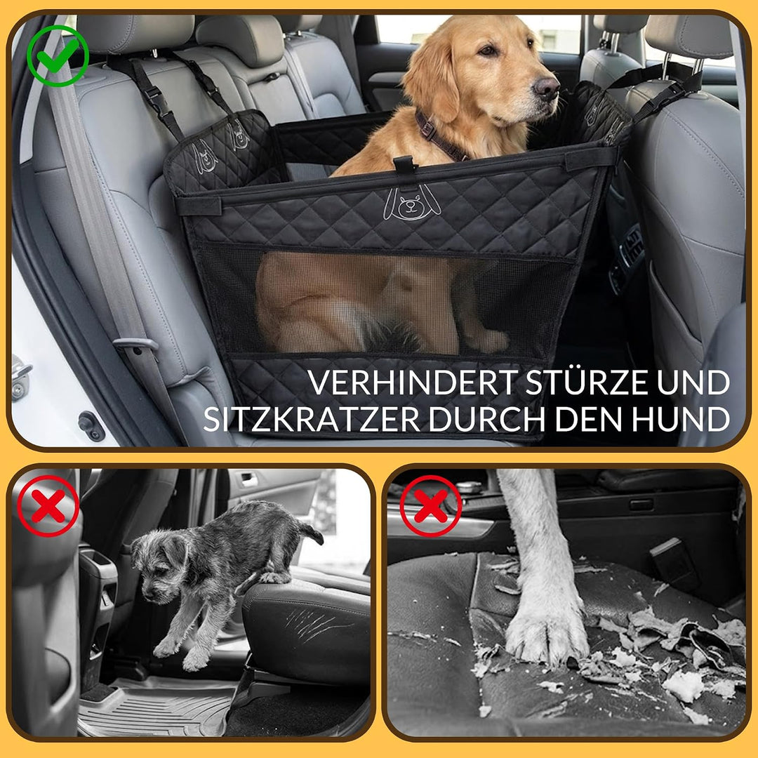 Dog Car Seat Back Seat for Small Medium Dogs Autositz für Hunde, Rückenlehne für kleine bis mittelgr
