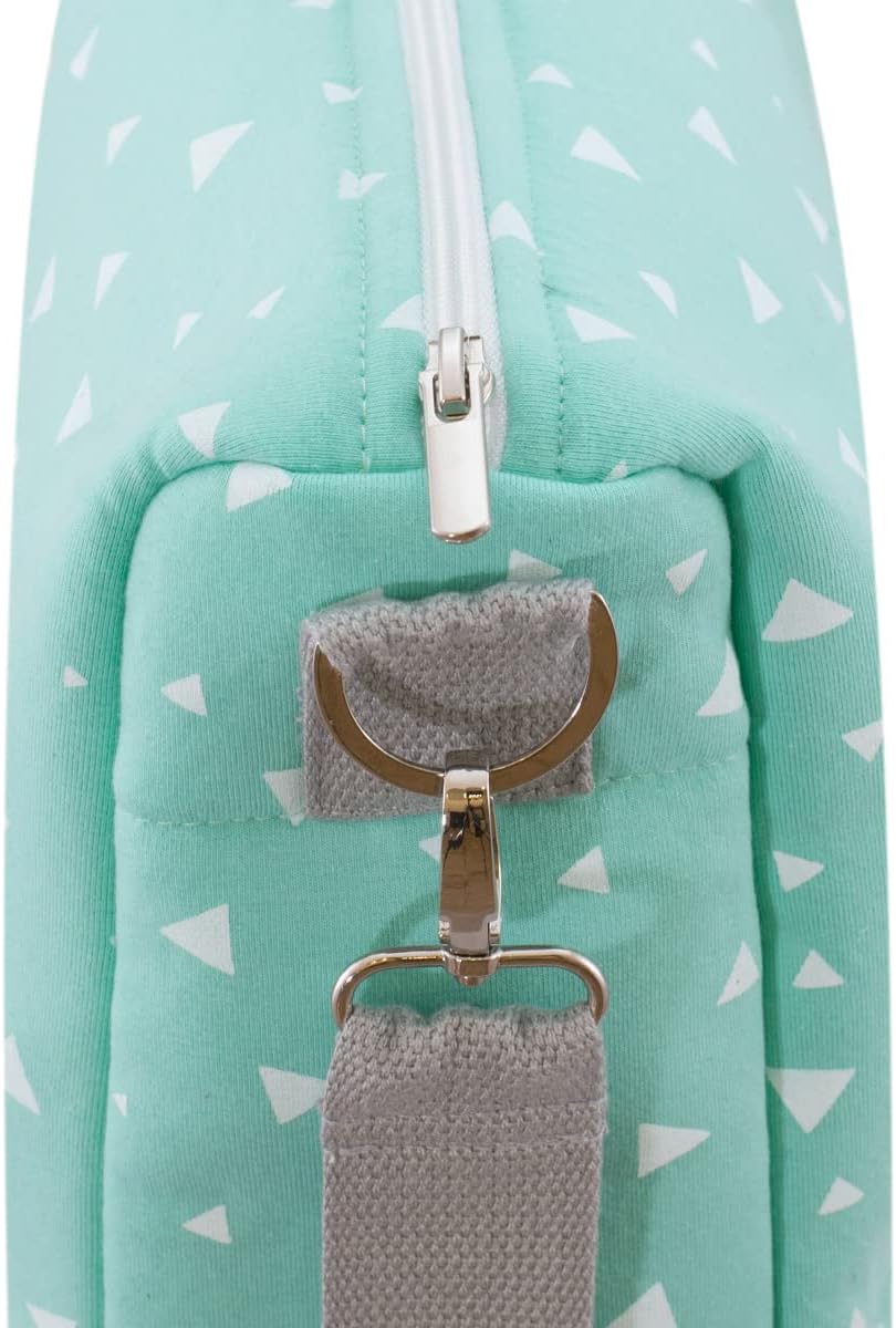 JYOKO KIDS Kinderwagentasche + Wickeltisch, Gestrickter Stoff, Baby Tasche Kinderwagen Organizer (kl