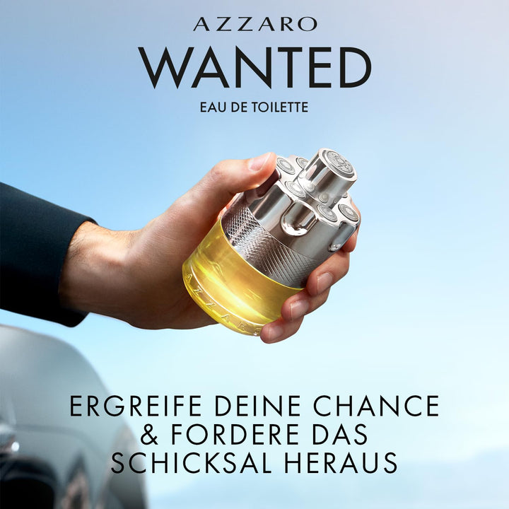 Azzaro Wanted Parfum | Parfüm für Herren | Eau de Toilette | Langanhaltend | Holzig und würziger Her