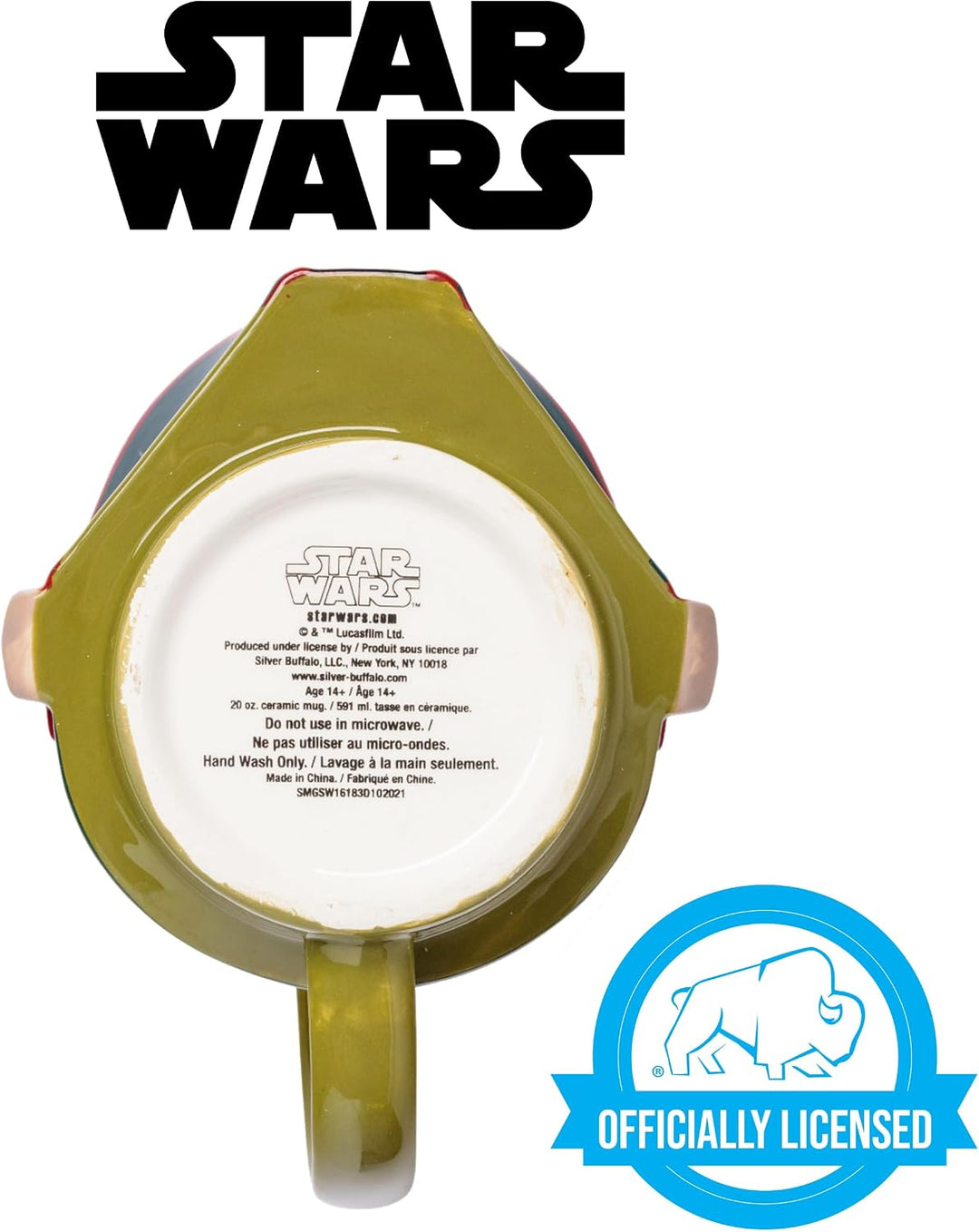 Silver Buffalo Boba Fett&