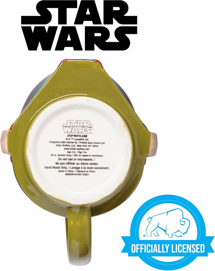 Silver Buffalo Boba Fett&