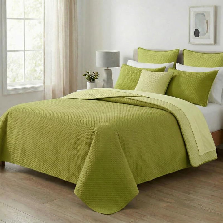MAXIME MAISON - Steppdecke Maxi für Doppelbett, Halbsaison begleitet Sie vom Frühling bis zum Herbst