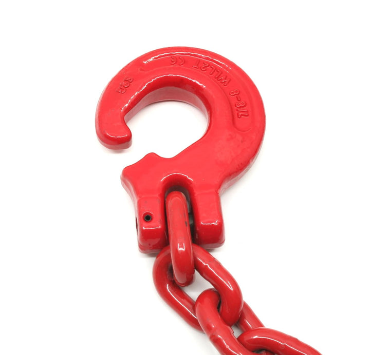 Chokerkette mit Nadel und Schlinghaken, rund 8mm - [ rund 4m ]