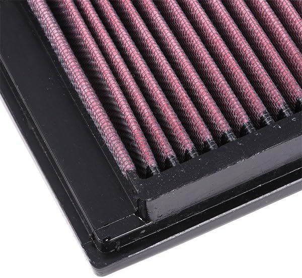 K&N 33-2912 Motorluftfilter: Hochleistung, Prämie, Abwaschbar, Ersatzfilter,Erhöhte Leistung, 2003-2