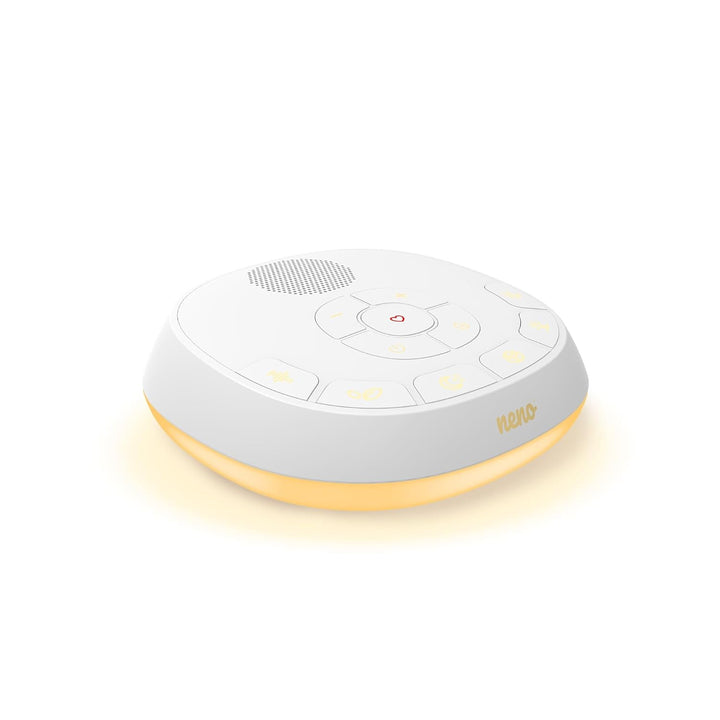 Neno Lumia White Noise Machine Baby - Weisses Rauschen mit Einschlafmusik - Einschlafhilfe Babys mit