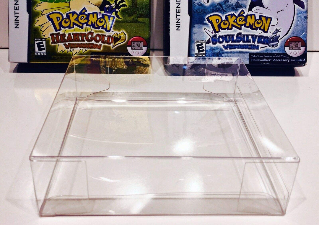2 Schutzboxen für Pokemon Heartgold/Soulsilver Hülle NTSC.