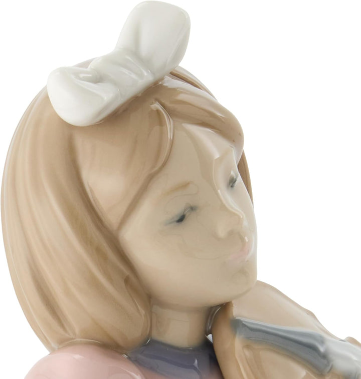 NAO Mädchen mit Violine Porzellan Violine Figur