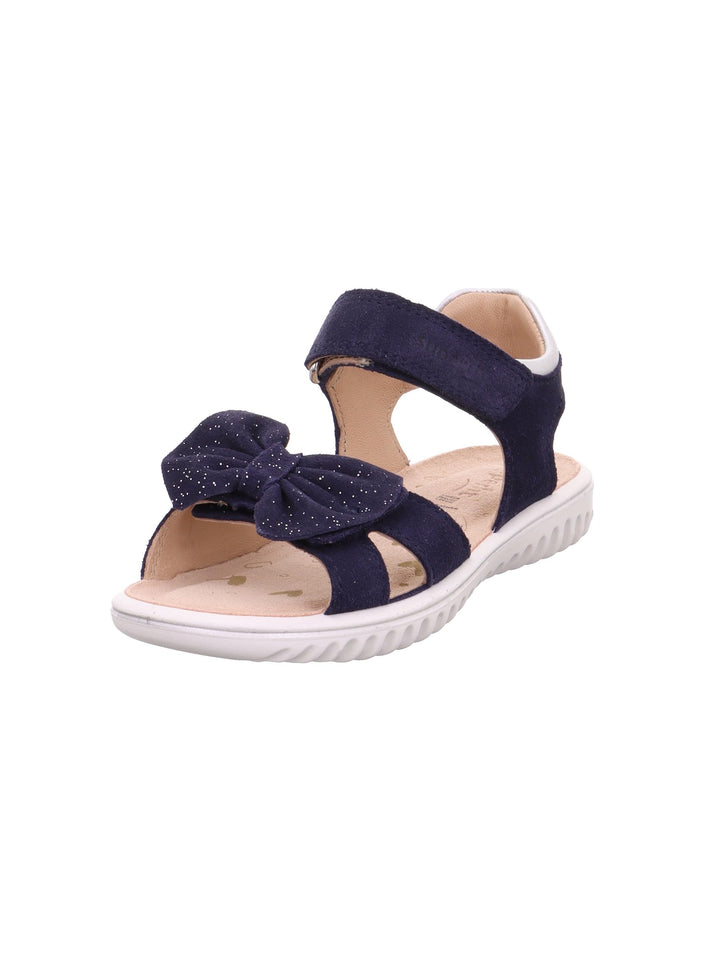 Superfit Mädchen Sparkle Sandale 25 EU Blau 8000, 25 EU Blau 8000