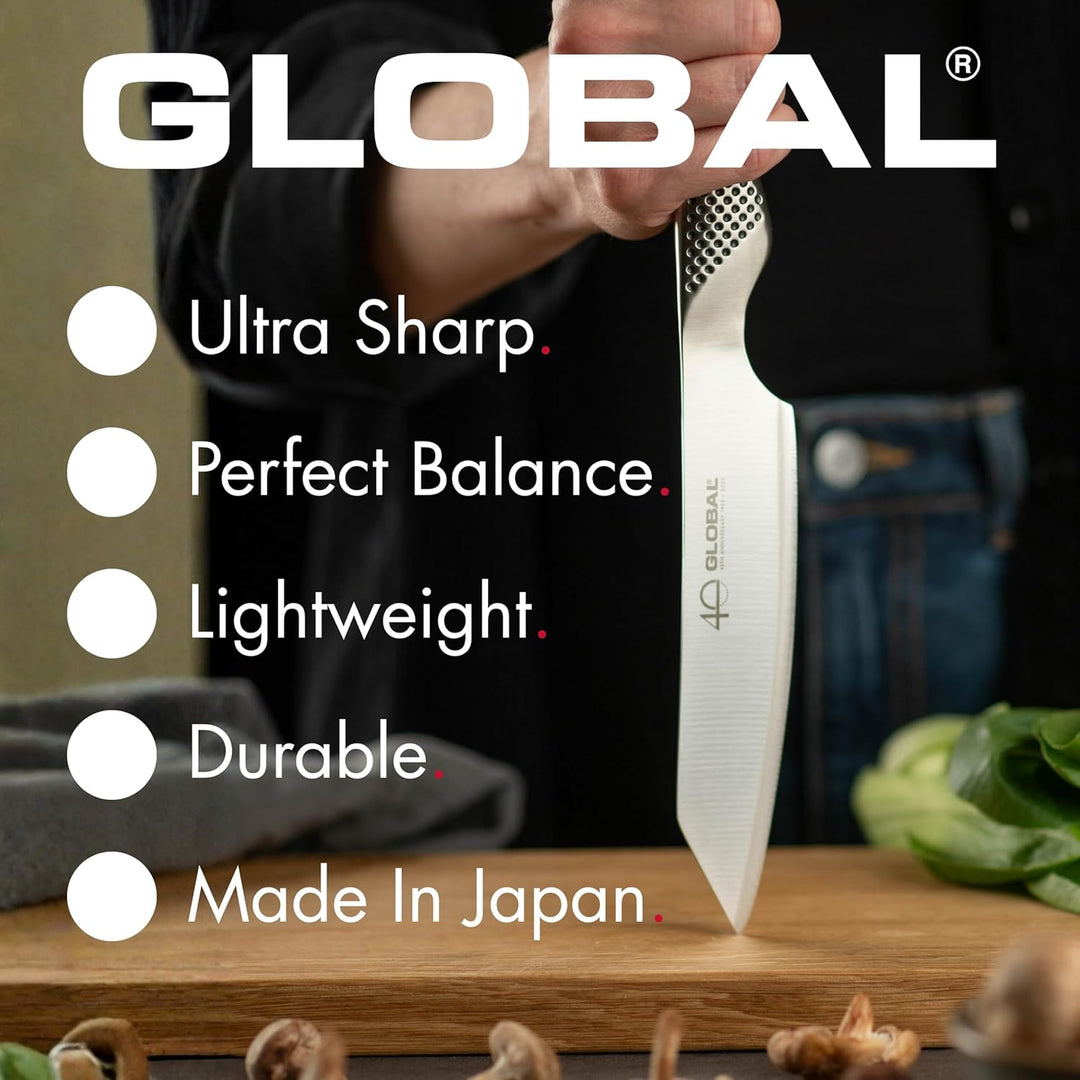 Global 850003 G-50 chinesisches Hackbeil, 20 cm