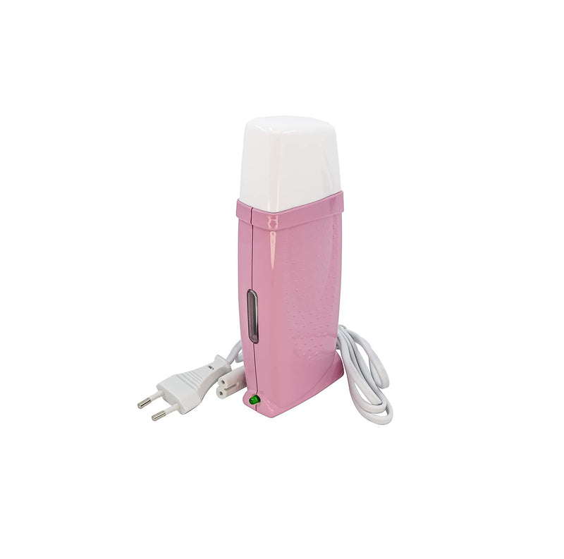 EpilWax Royal Epilationsset Komplett mit: Professionellem Wachswärmer 4 Roll-On Wachs 100 ml Rose, 1