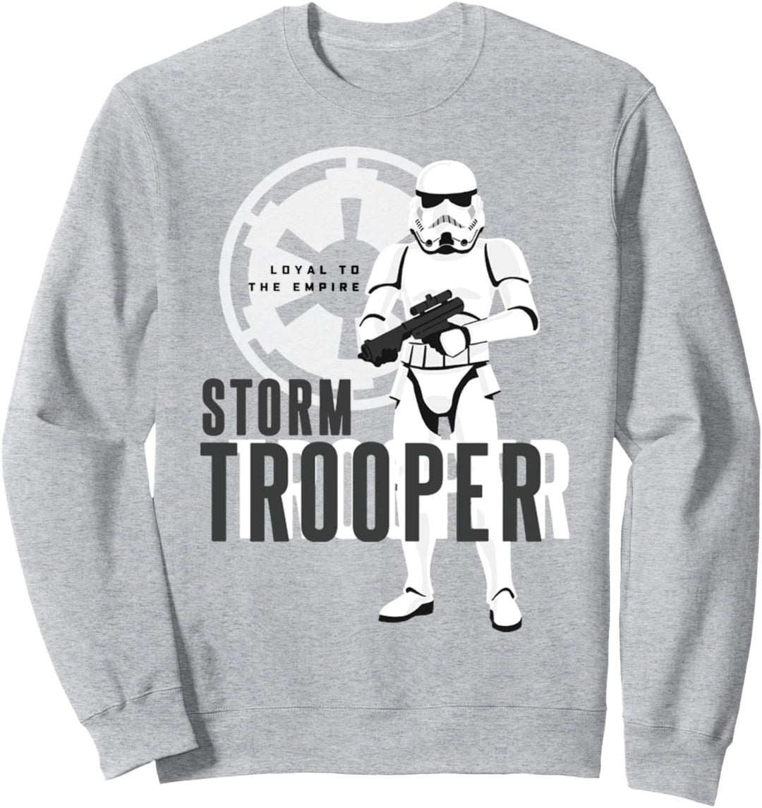 Star Wars Storm Trooper Loyalty Text Portrait Sweatshirt