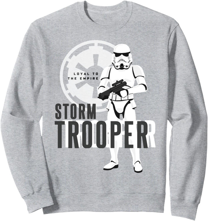 Star Wars Storm Trooper Loyalty Text Portrait Sweatshirt