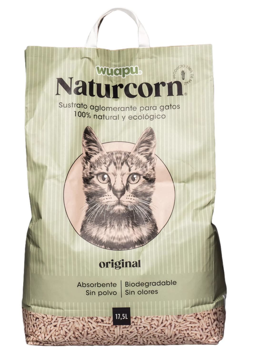 Wuapu Naturcorn, 17,5 l natur 117,5, natur 117,5