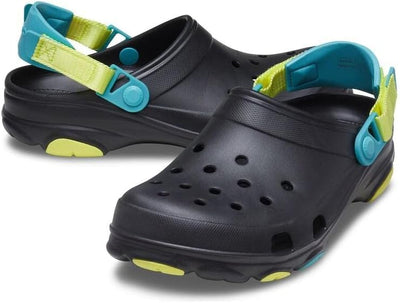Crocs Unisex Classic All Terrain Clogs 36/37 EU Black Multi, 36/37 EU Black Multi
