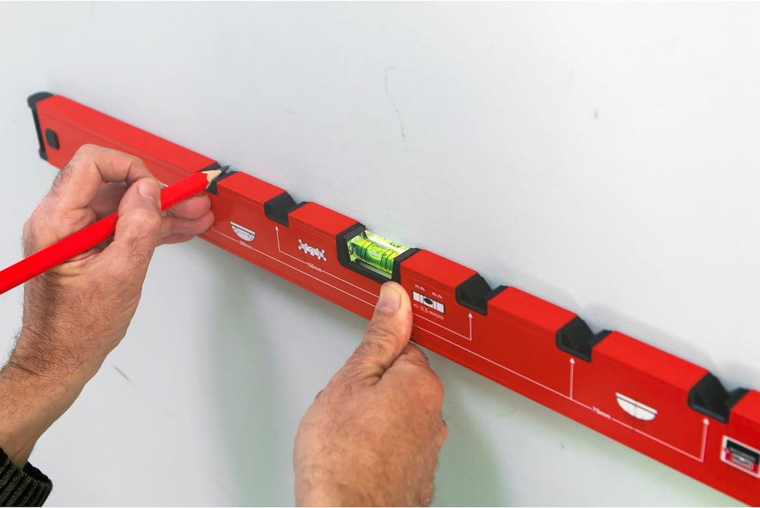 Umarex Wasserwaage 108 INSTALLATION LEVEL 70 cm, Rot