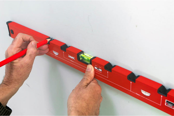 Umarex Wasserwaage 108 INSTALLATION LEVEL 70 cm, Rot