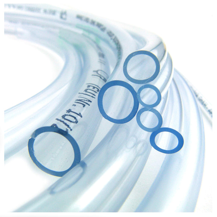 PVC Schlauch Aquariumschlauch Wasserschlauch Luftschlauch Lebensmittel konform Innen-Ø 10 mm, Aussen