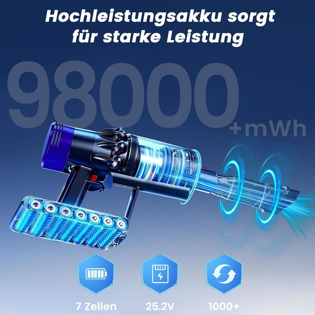V15 Akku für Dyson V15, V11 Akku (Button klick Modell) Kompatibel mit V11 Extra Absolute Animal Moto