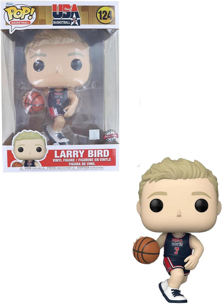 Funko Basketball Super Sized Jumbo POP! Vinyl Figur Larry Bird (Team USA) 25 cm