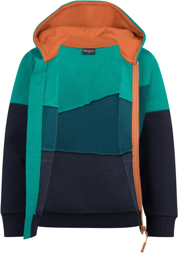 Trollkids Kids Alesund Sweater | Universelle und bequeme Sweatjacke, Umweltfreundliches Material, Dy