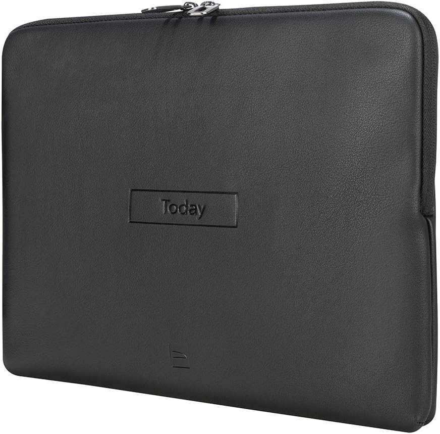 Tucano Today Notebook Sleeve mit Memory Foam schwarz BFTO1516-BK Laptop 15.6 /MacBook Pro 16 Laptop