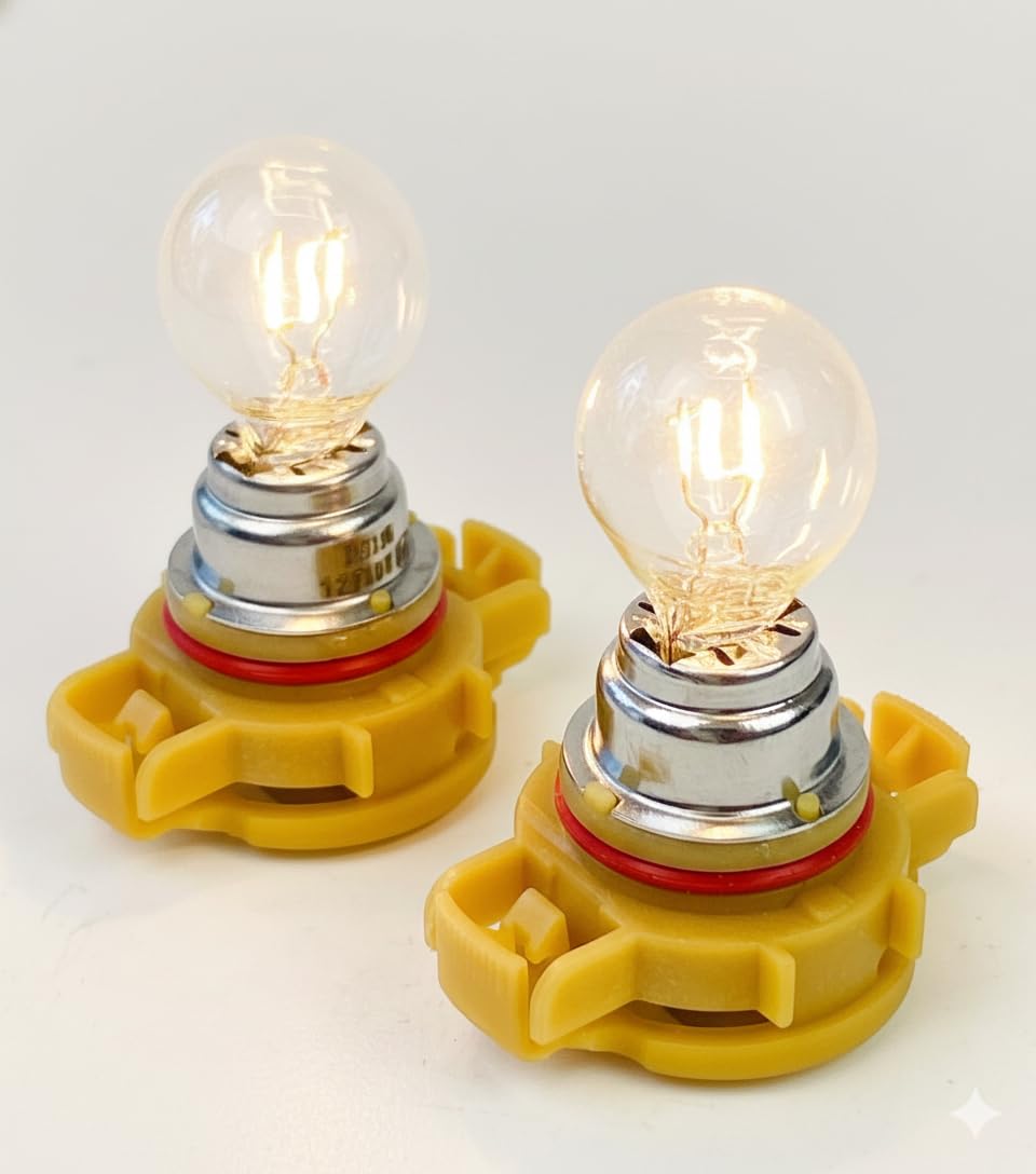 - 2 Stück PS19W Clear 12V PG20-1 19W Auto Lampen Glühbirnen Halogenlampe