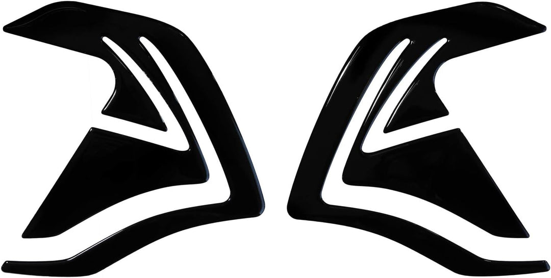 BIKE-label Seitentank Pad schwarz kompatibel für KTM 1050 1090 1190 1290 Adventure 800120